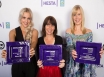 HESTA Award winners: Rebecca Rich, Sarah Brown, an